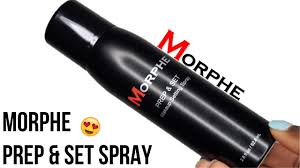 morphe prep set makeup setting spray