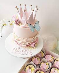 First Birthday Princess Cake Birthday Cake Kids Cake Princess Cake gambar png