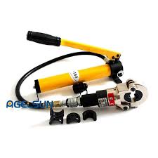 Hydraulic Pex Pipe Crimping Tools Kit With Manual Pump With Th U V M