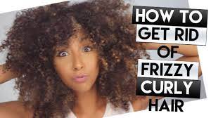 Frizz or frizzy hair refers to the hair strands that stand out from the rest of your hair. How To Get Rid Of Frizzy Curly Hair My Hair With No Product Biancareneetoday Youtube