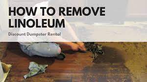 how to remove linoleum