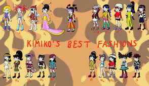 Xiaolin Showdown Kimiko Best Fashions Collection 1 by purpleorchid-8863 on  DeviantArt