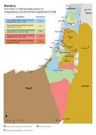 When the british left in 1948 israel was attacked by 6 arab countries, that war ended. Mapsontheweb Map Independence War Historical Maps