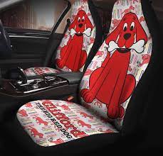 Red Dog Car Seat Covers