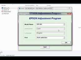 The epson status monitor 3 is incorporated into this driver. Reset Epson Xp241 Xp243 Xp245 Xp247 Xp441 Youtube