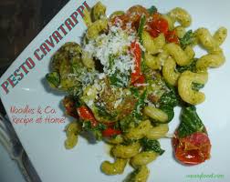 pesto cavatappi a recipe for noodles and pany pasta at home