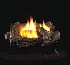 Hearth Master Hickory Ventless Gas Logs