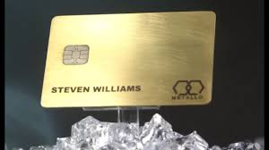 We take your generic bank debit and/or credit card and convert them into our beautifully customized metal cards made from stainless steel or 24k gold. Metallo Card Personalized Luxury Metal Credit Debit Cards Youtube