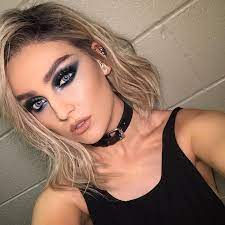perrie edwards posts makeup free