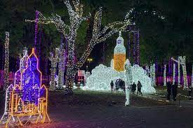 10 enchanting christmas light displays