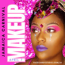 jamaica carnival makeup deposit face