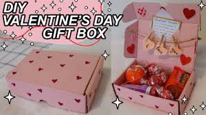 See more ideas about valentines gift box, valentines, valentine gift baskets. Diy Gift Box Affordable Valentine S Day Gift Idea Youtube