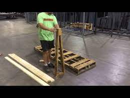 building an a frame pallet you