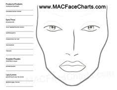 23 Best Face Charts Images Face Makeup Face Charts