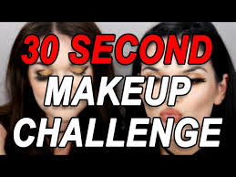 30 second makeup challenge you