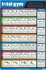 This Exercise Chart Shows You All Of The Different Exercises