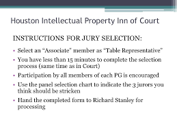 The Dynamics Of Juror Selection In Patent Litigation Houston