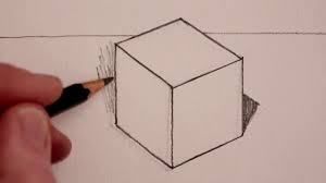 How To Draw A Cube Step By Step