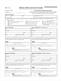 motor vehicle transfer forms in ms word