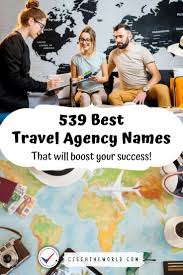 1039 best travel agency names boost