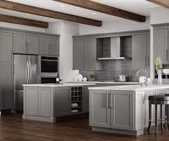 Gray Kitchen Cabinets Kitchen The