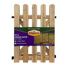 Cedar Garden Fence Gate