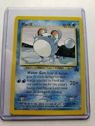 The pokemon trading card game was first introduced to north america in 1999! Vintage Pokemon Cards Wizard S Black Star Promo Marill 183 29 Ebay
