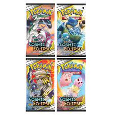 Pokémon Sun and Cosmic Eclipse Minds 4x Booster Packet (4 Packs Supplied)-  Buy Online in India at Desertcart - 164131021.