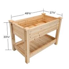 Cedar Elevated Garden Planter