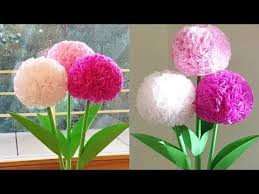 tissue paper flowers handmade craft