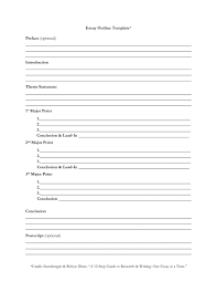 essay outline template printable writings and essays corner essay outline template printable