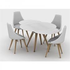 Shop modern dining tables in all shapes and sizes to find the perfect fit for your home. Round Extendable Dining Table Efistu Com