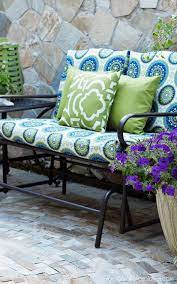 Outdoor Glider Bench Makeover