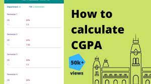 percene to cgpa calculator for