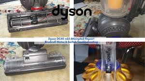 attempting to repair a dyson dc40 mk1