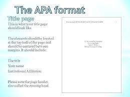 Style Paper Title Page Apa Template Format Purdue Owl