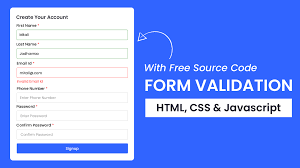 form validation using javascript