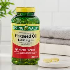 spring valley flaxseed oil softgels