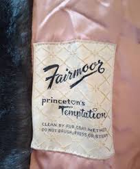 Fairmoor Faux Fur Coat Vintage