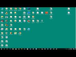 how to make desktop icons smaller in