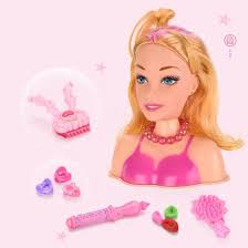 children toys barbie makeup head