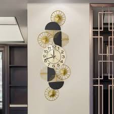 Large Metal Wall Clock Decor Homary Ca