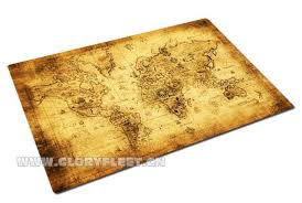 Ancient Antique Nautical Charts Memory Map Desk Pad Bar Pad
