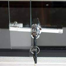 Sliding Glass Door Lock Display Cabinet