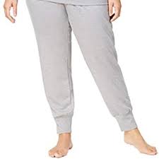 Alfani Plus Size Ribbed Cuff Pajama Pants 1x Nwt