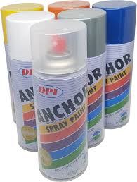 Anchor Premium Quality Spray Paint Standard Colours 400ml