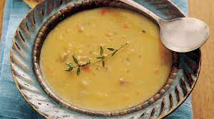 slow cooker golden pea and ham soup