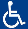 Icono de Accesible para personas con discapacidad motora