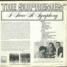 Image result for the supremes i hear a symphony album