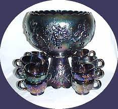 Westmoreland Glass Punch Bowl Set